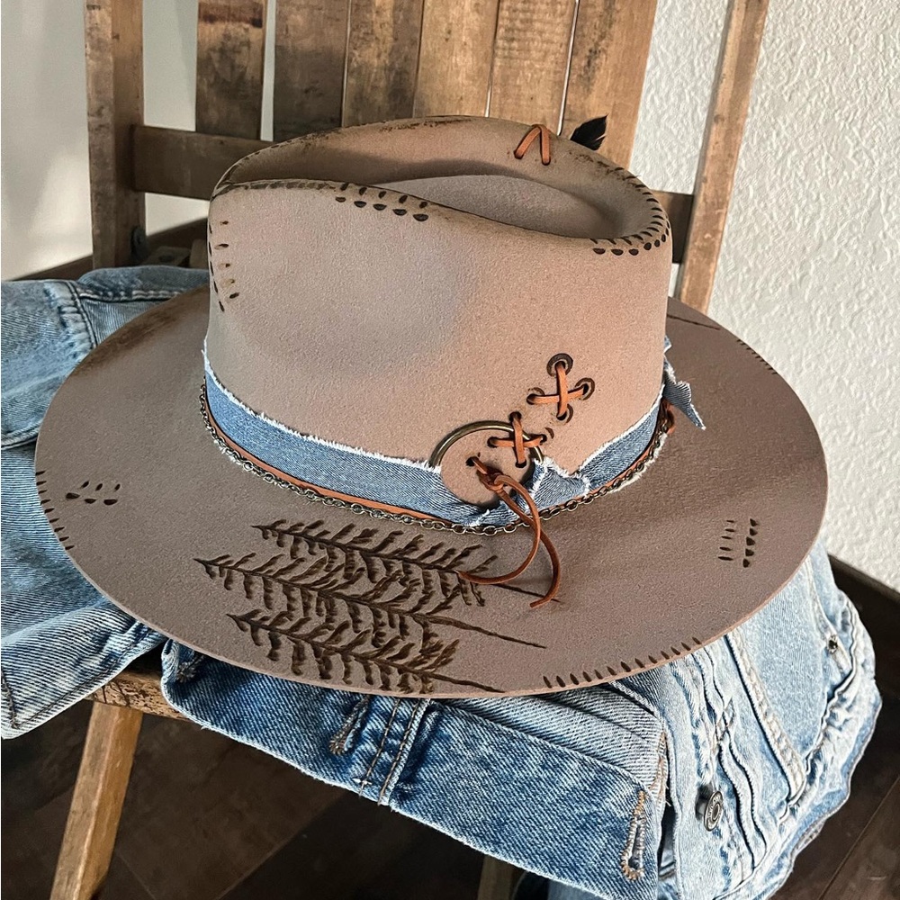 Custom Made Hat .. One size fits most.